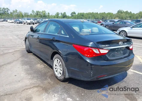 2012 Hyundai Sonata Gls из США, поврежденный, VIN 5NPEB4AC3CH501827